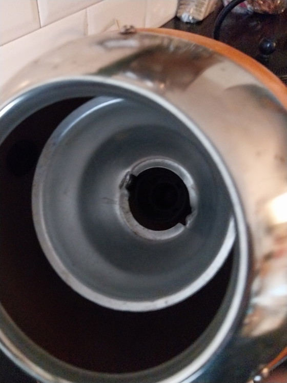 Image 1 of 1 X 1960's Orange Ball Lamp On Foot . Peut également être utilisée comme lampe murale.