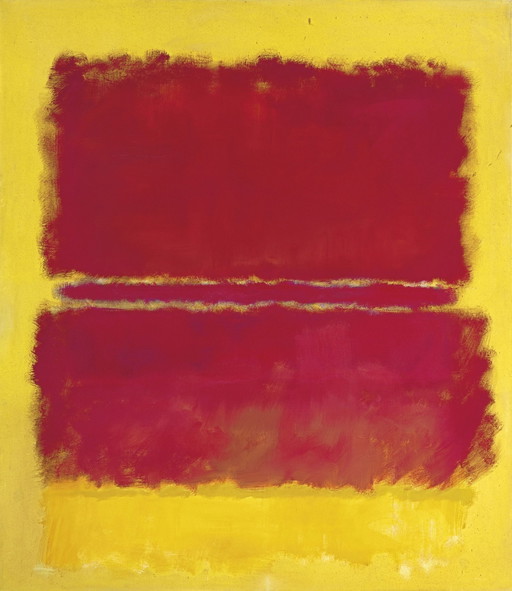 Mark Rothko -----Jaune et rouge