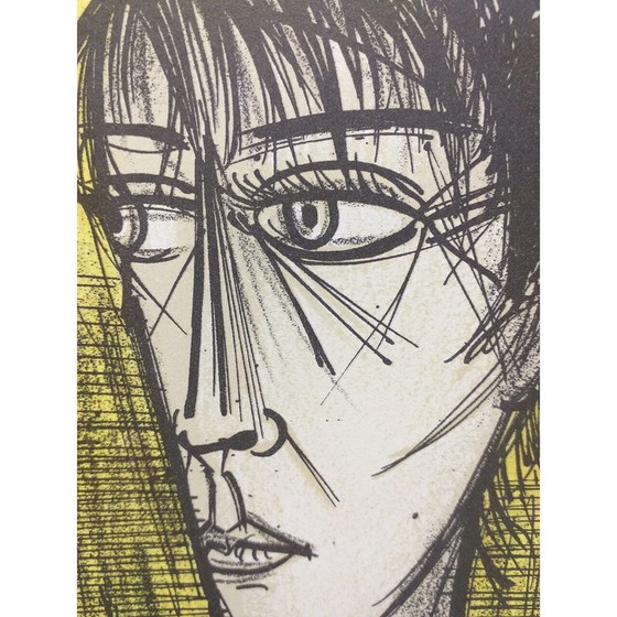 Image 1 of Lithographie vintage "Fandor" de Bernard Buffet pour Mourlot, 1967