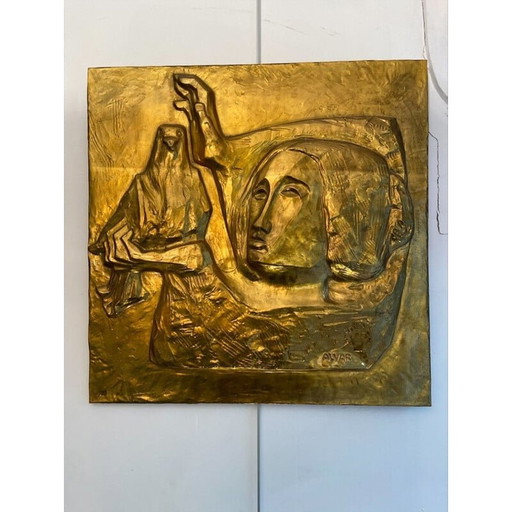 Panneau vintage la paloma par Alvar Sunol, 1960