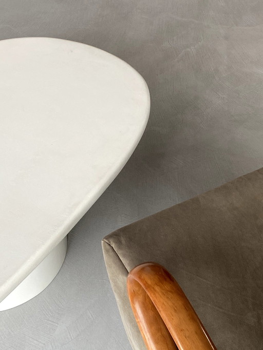 Table basse Microcement Organic Studio Nena Design