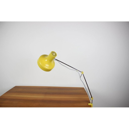 Lampe vintage en métal réglable par Josef Hůrka pour Napako, Tchécoslovaquie 1960