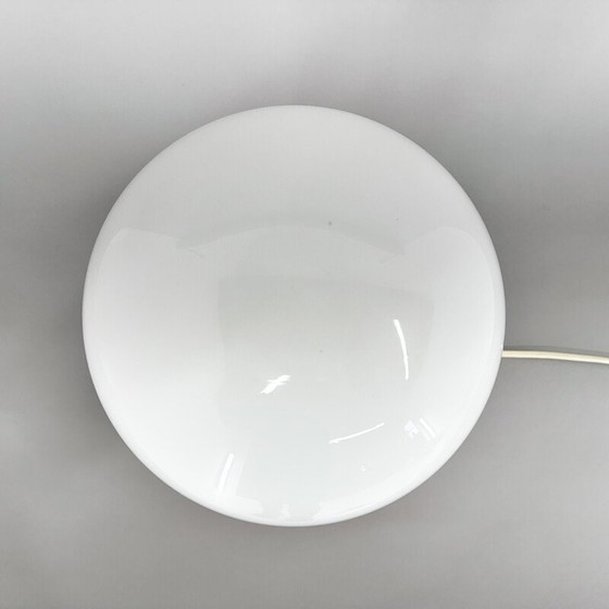 Image 1 of Lampe de table vintage en verre par Osvetlovaci pour Opp JIhlava, Tchécoslovaquie 1970