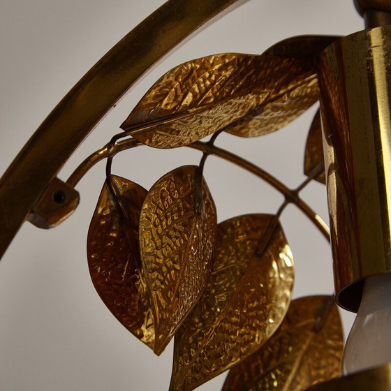 Image 1 of Lampe vintage en laiton par Tommaso Barbi pour Bottega Gadda, 1970