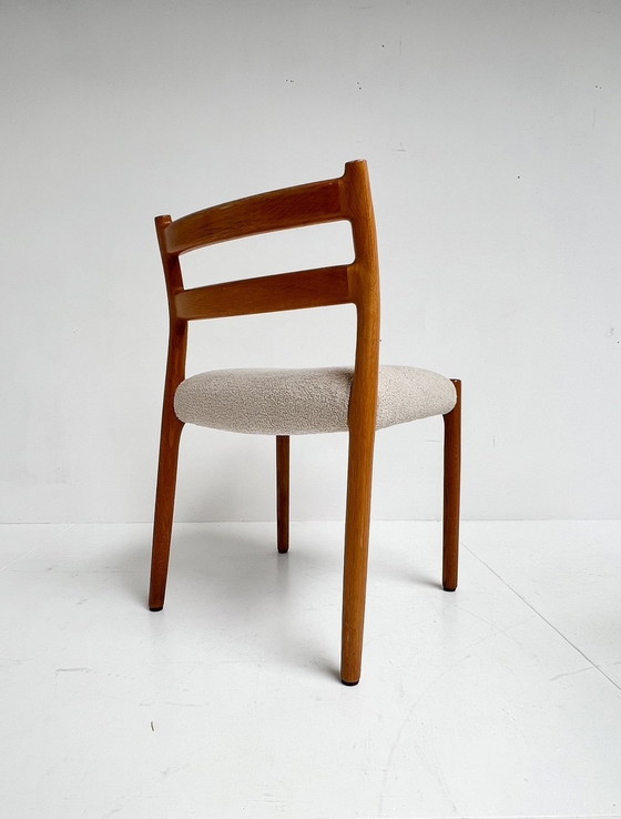 Image 1 of Ensemble de chaises modèle 84 (2) rembourrées par Niels Otto Møller, années 1960