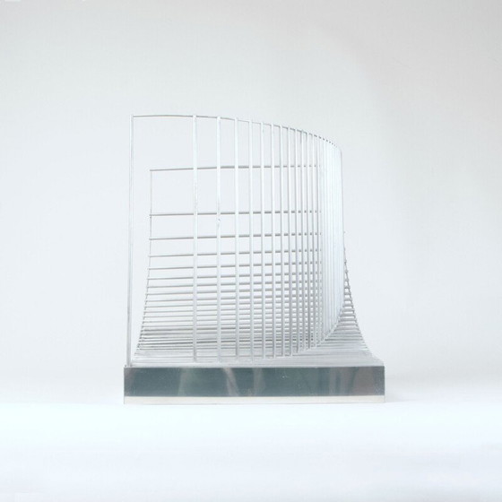 Image 1 of Construction vintage d'une sculpture en aluminium par Bertil Herlov Svensson, Suède 1960