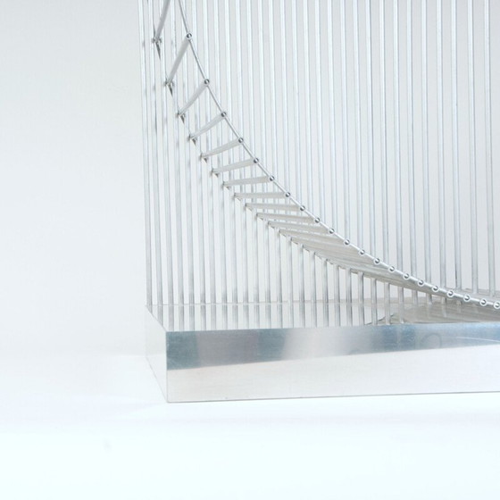 Image 1 of Construction vintage d'une sculpture en aluminium par Bertil Herlov Svensson, Suède 1960