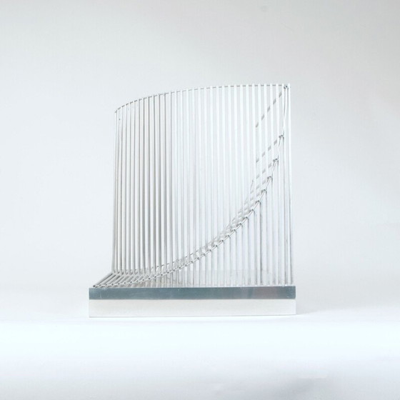 Image 1 of Construction vintage d'une sculpture en aluminium par Bertil Herlov Svensson, Suède 1960