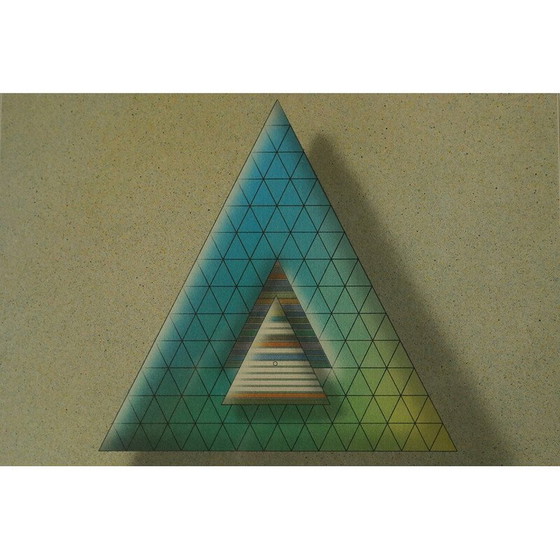 Image 1 of Jeu indien vert vintage de Holger Bäckström et Bo Ljungberg, 1985