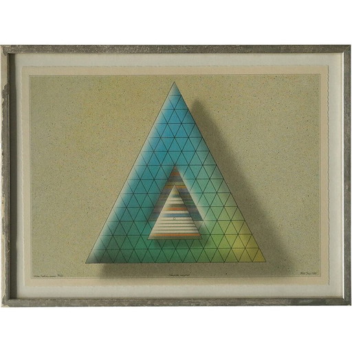 Jeu indien vert vintage de Holger Bäckström et Bo Ljungberg, 1985