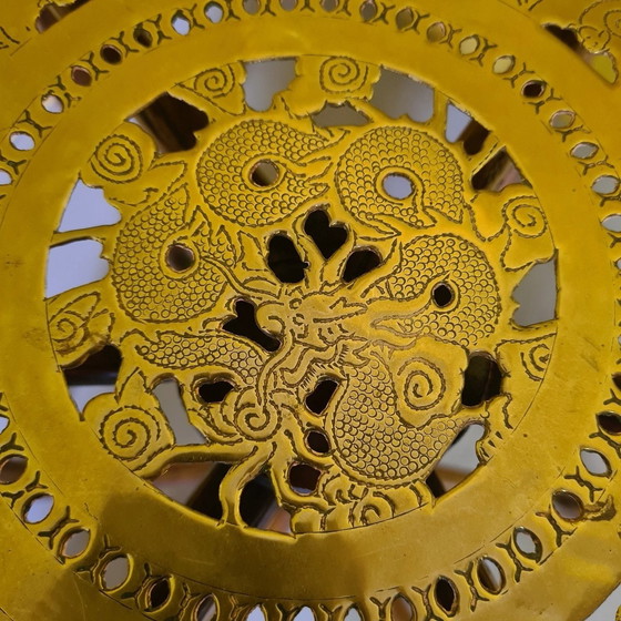 Image 1 of Table d'appoint pliante vietnamienne, années 1950