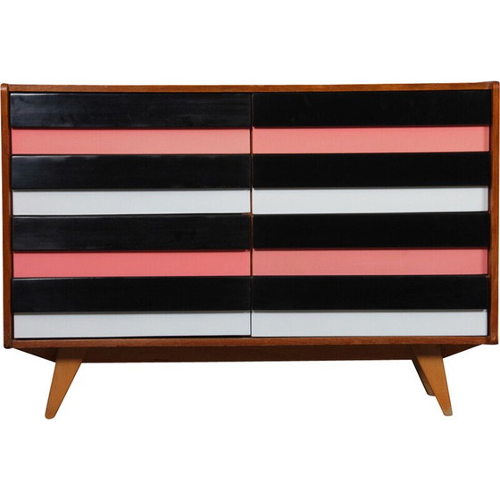Image 1 of Commode vintage modèle U-453 en chêne par Jiri Jiroutek pour Interier Praha, Tchécoslovaquie 1960