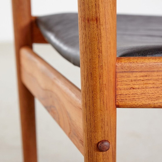 Image 1 of Fauteuil danois vintage en teck PJ4-2 par Grete Jalk pour P. Jeppesen, 1960s