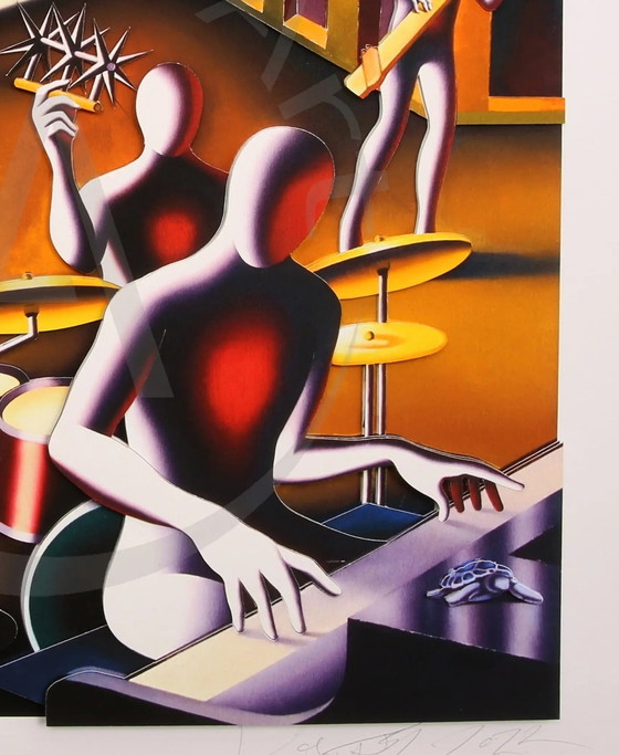 Image 1 of Harmonie métaphysique - Construction 3D - Mark Kostabi