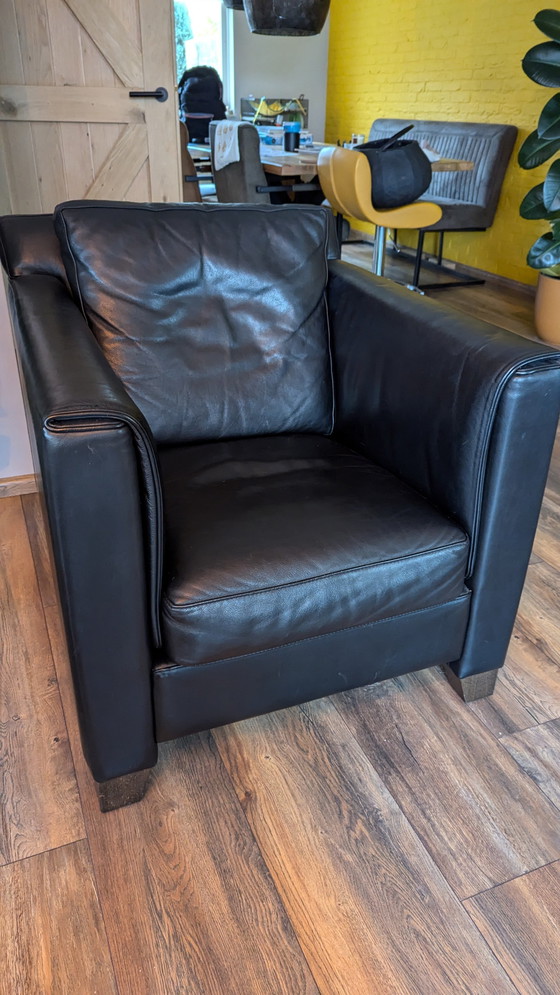 Image 1 of Banc Fauteuil Noir