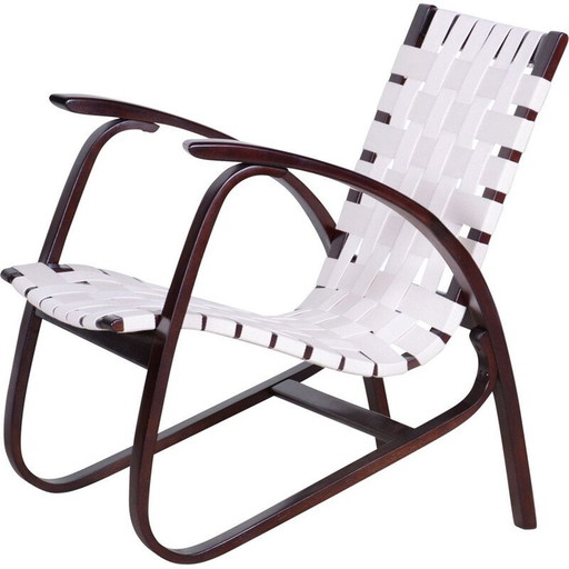 Fauteuil vintage de Jan Vanek, années 1930