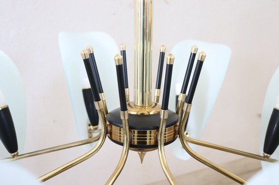 Image 1 of Lustre de design italien du Mid Mid Century