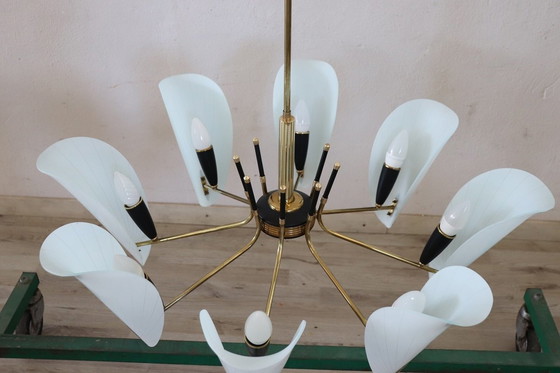 Image 1 of Lustre de design italien du Mid Mid Century