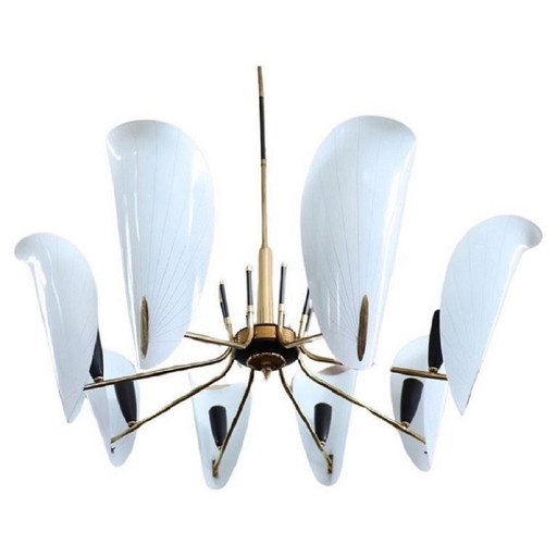 Lustre de design italien du Mid Mid Century