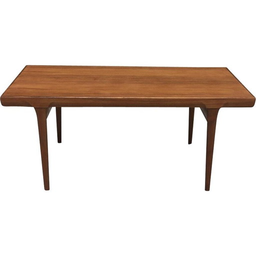 Table scandinave vintage en teck, 1960s