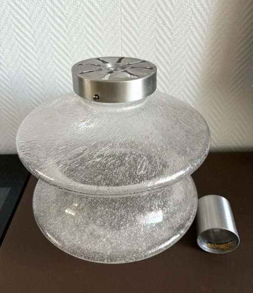 Lampe Meerpaal en verre bullé de Raak Amsterdam B1047