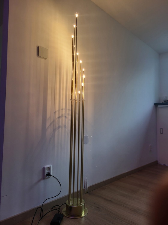 Image 1 of Set de lampes à bougie sur pied vintage