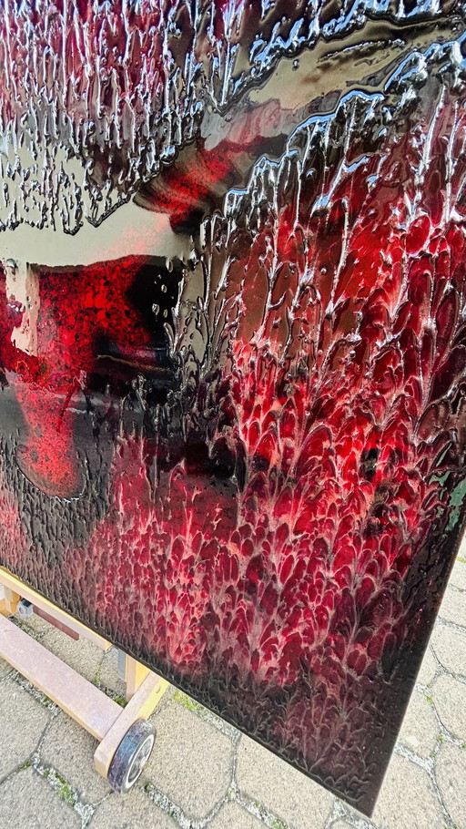 Rotan Hunt "Bullish" peinture murale