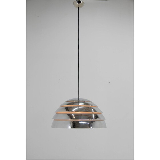 Image 1 of Lampe suspendue vintage en aluminium par Hans-Agne Jakobsson pour Ab Markaryd, Suède 1960