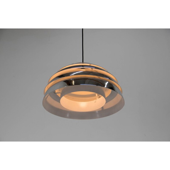 Image 1 of Lampe suspendue vintage en aluminium par Hans-Agne Jakobsson pour Ab Markaryd, Suède 1960
