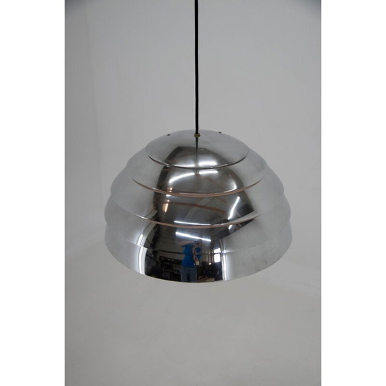 Image 1 of Lampe suspendue vintage en aluminium par Hans-Agne Jakobsson pour Ab Markaryd, Suède 1960