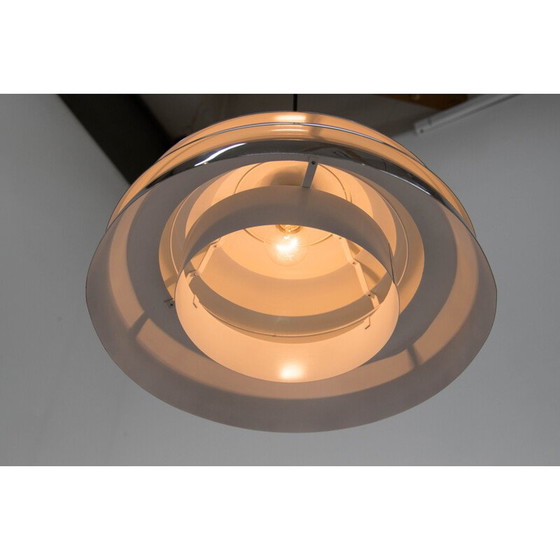 Image 1 of Lampe suspendue vintage en aluminium par Hans-Agne Jakobsson pour Ab Markaryd, Suède 1960
