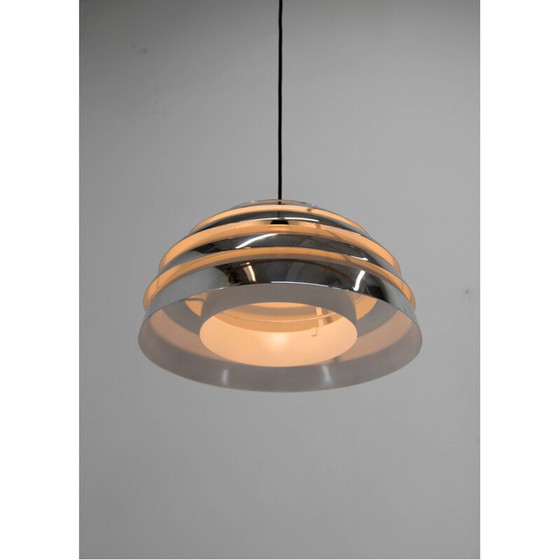 Image 1 of Lampe suspendue vintage en aluminium par Hans-Agne Jakobsson pour Ab Markaryd, Suède 1960