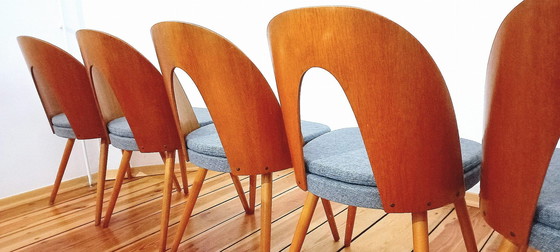 Image 1 of Ensemble de cinq chaises, Design. A. Suman, Tatra Nabytok, Tchécoslovaquie, 60S