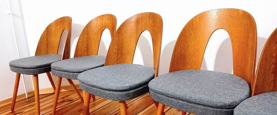 Image 1 of Ensemble de cinq chaises, Design. A. Suman, Tatra Nabytok, Tchécoslovaquie, 60S