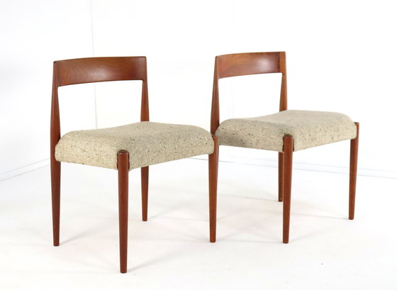 Image 1 of 2X Chaises Kai Kristiansen For Fritz Hansen Vintage