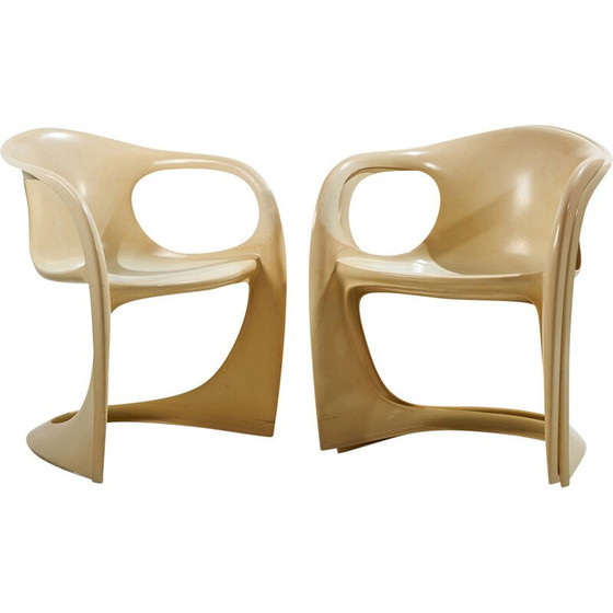Image 1 of Fauteuil vintage modèle 2007/2008 en fibre de verre par Alexander Begge pour Casala, 1970