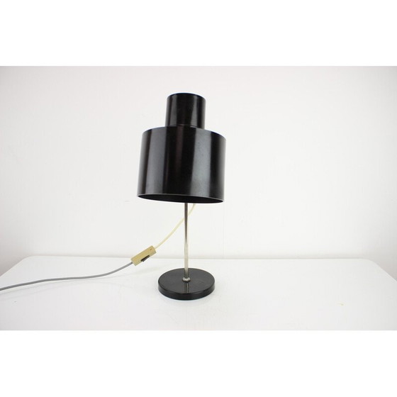 Image 1 of Lampe de table vintage en plastique et métal, Tchécoslovaquie 1950