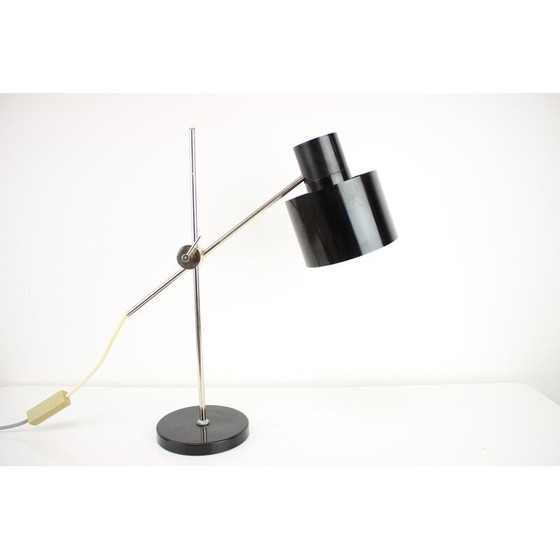 Image 1 of Lampe de table vintage en plastique et métal, Tchécoslovaquie 1950