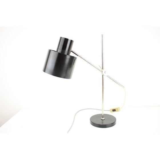 Image 1 of Lampe de table vintage en plastique et métal, Tchécoslovaquie 1950