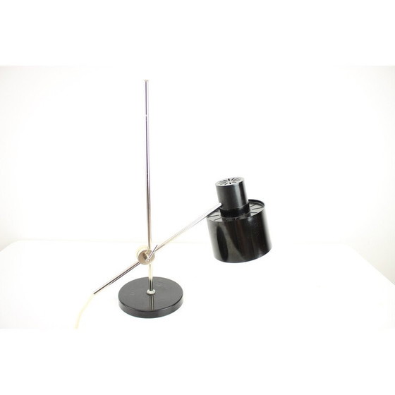 Image 1 of Lampe de table vintage en plastique et métal, Tchécoslovaquie 1950