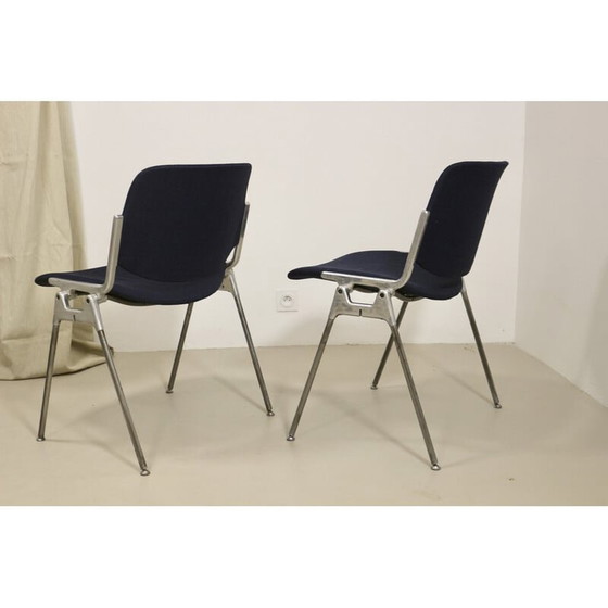 Image 1 of Paire de chaises vintage Dsc 106 par Giancarlo Piretti pour Anonima Casteli, 1960