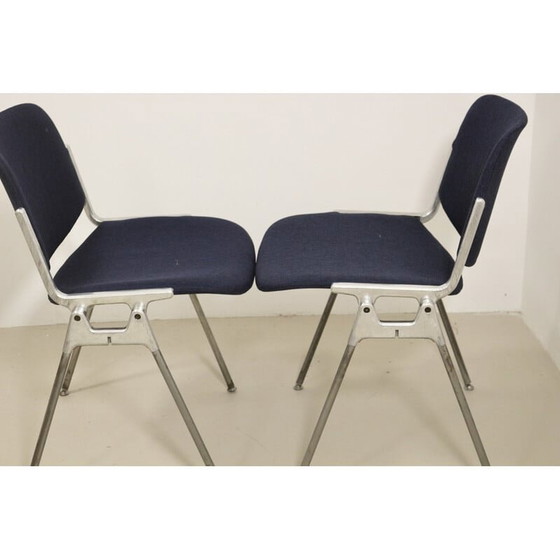Image 1 of Paire de chaises vintage Dsc 106 par Giancarlo Piretti pour Anonima Casteli, 1960