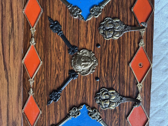 Image 1 of Porte Manteau Fleur De Lys