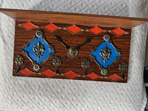 Porte Manteau Fleur De Lys