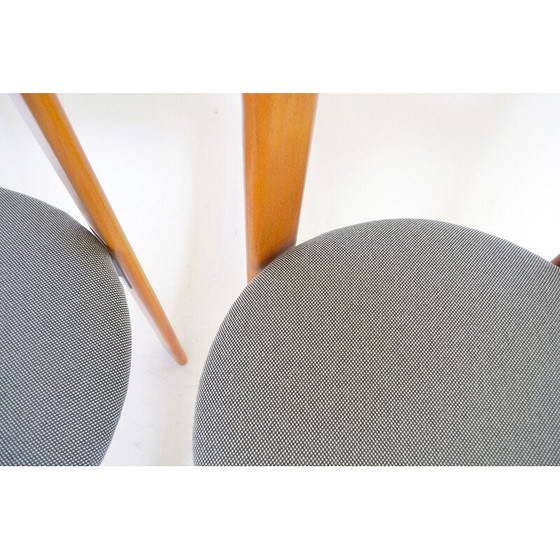 Image 1 of Paire de chaises de salle à manger vintage par Bruno Rey pour Kusch+Co, 1970