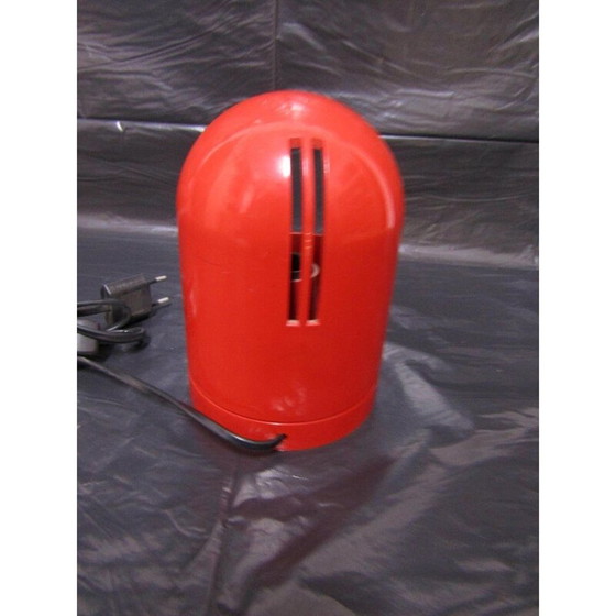 Image 1 of Lampe de table vintage rouge, Italie, années 1970