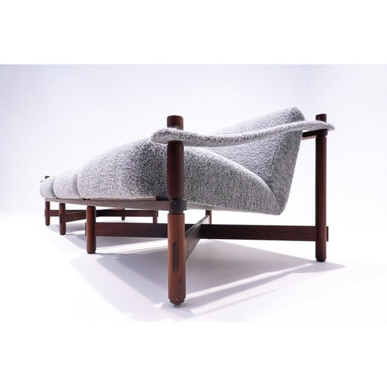 Image 1 of Canapé gris du milieu du siècle par Raffaella Crespi, Italie, années 1960