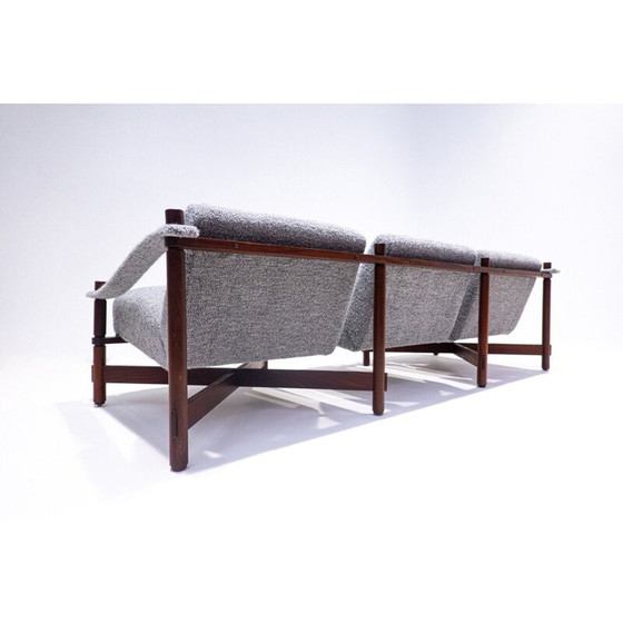 Image 1 of Canapé gris du milieu du siècle par Raffaella Crespi, Italie, années 1960