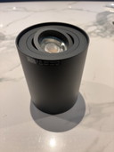 8 X Qazqa Led Spotlights montés en surface