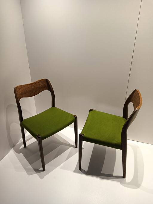 Chaises, Niels O. Möller, Modèle 71